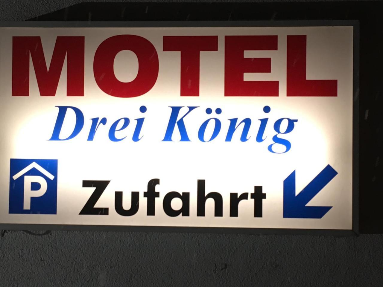 Motel Drei Koenig- Ihr Transithotel Heimsheim Exterior foto